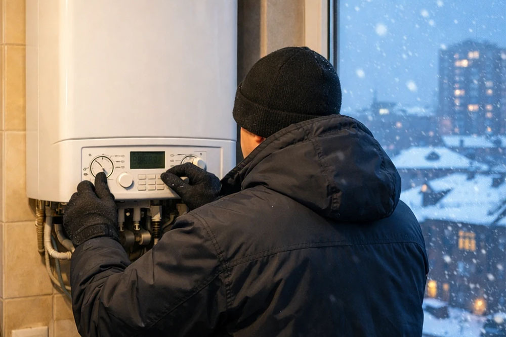 روش صحیح نگهداری پکیج در فصل زمستان