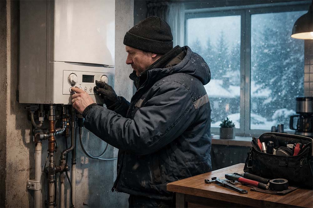 تنظیم پکیج در روزهای سرد