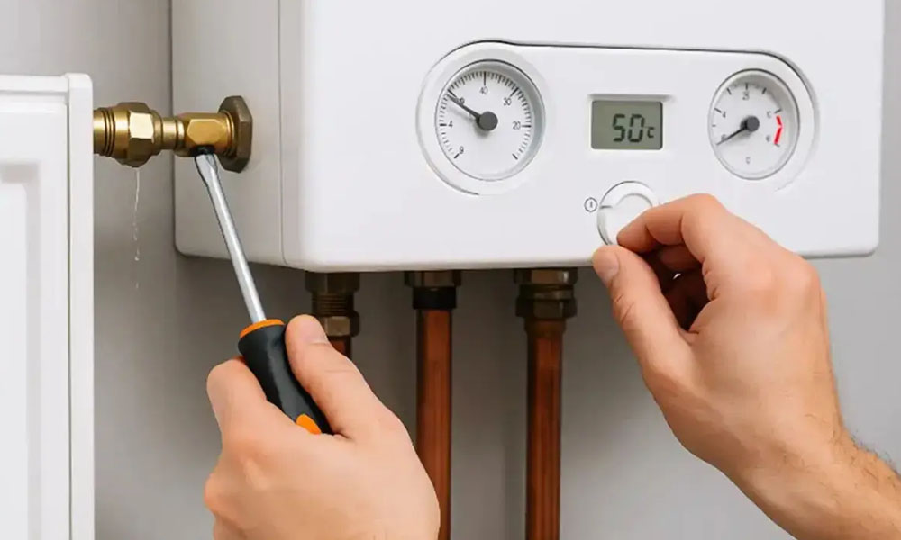 آموزش هواگیری پکیج دیواری چگونه است؟